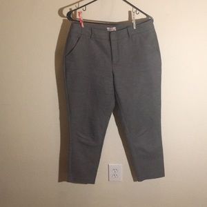 MERONA GREY WORK PANTS CROPPED